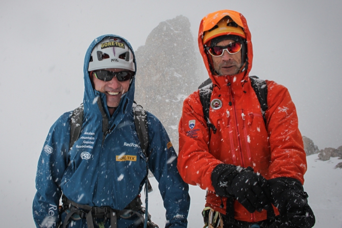 Первые экзамены в российской школе горных гидов (российская школа горных гидов)