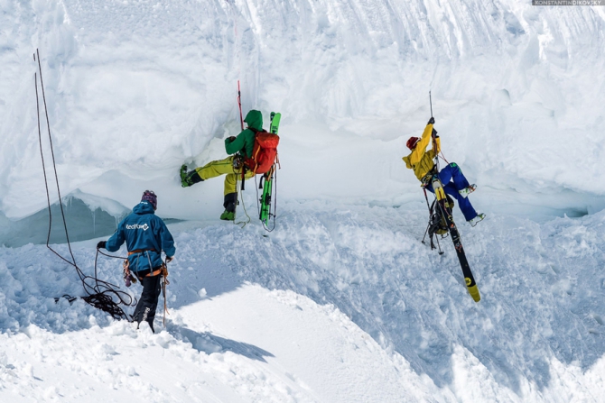 Первые экзамены в российской школе горных гидов (российская школа горных гидов)