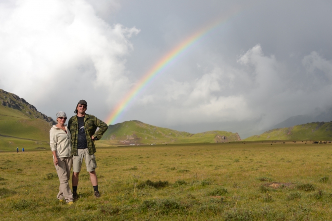 Эльбрус с поляны Эммануэля (2015, Альпинизм)