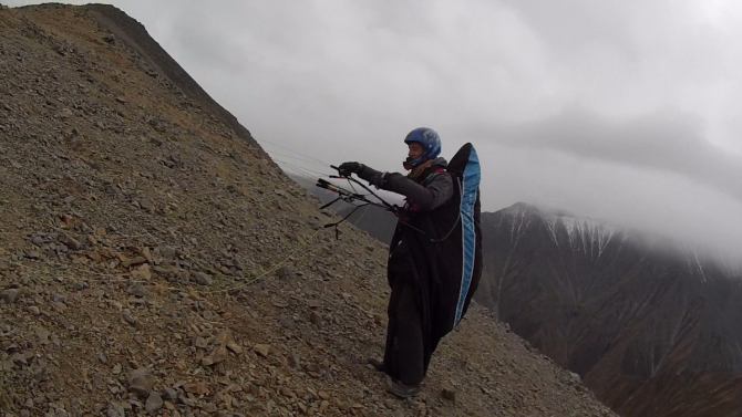 Топай и лети в Чегеме (Воздух, параплан, полет, hike, fly)