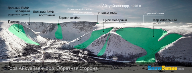 Фрирайд-топонимика Хибин и Кировска (Горные лыжи/Сноуборд, хибины, мурманская область, алекс кузмицкий, минигиды, путеводители, snow sense)