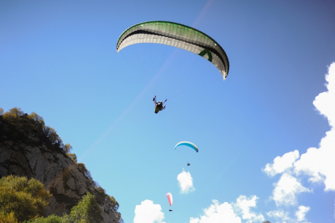 Топай и лети в Чегеме (Воздух, параплан, полет, hike, fly)