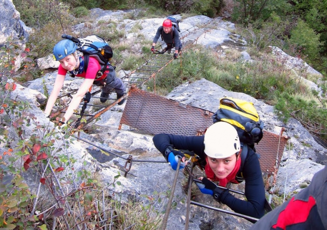«ARCO-FERRATA» — лучшие клеттерштайги на озере Гарда (Альпинизм, виа феррата)