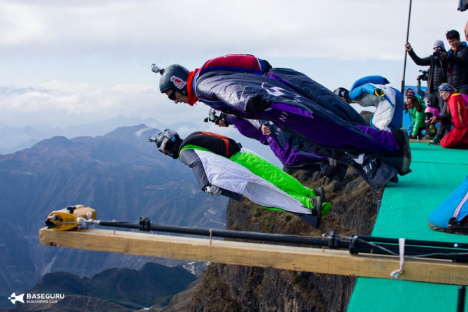 Wings for Love - Baseguru team video round 2 (adidasoutdoor, terrex, julbo, excam, basejumping, wingsuit)