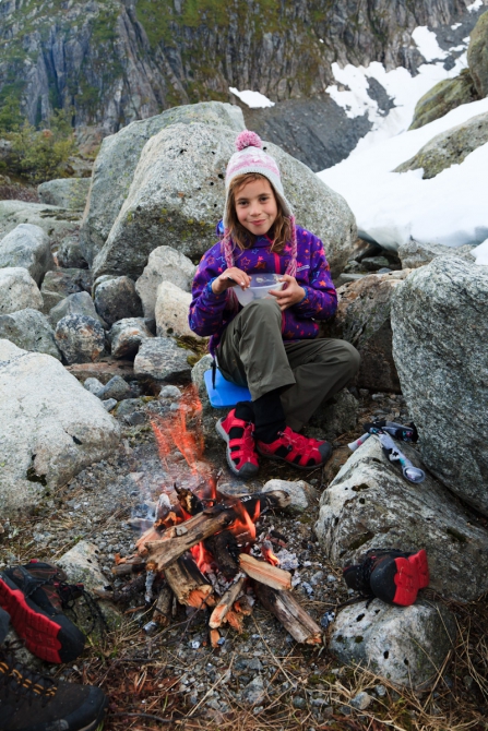 Семейный поход в Норвегию (ледник Фолгефонна, Горный туризм)