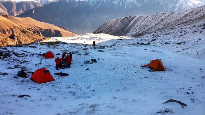 Казбек - 2015. Морозно. (Альпинизм)