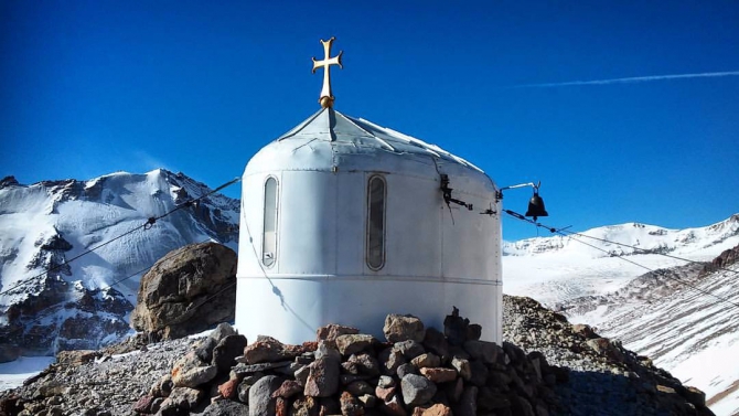 Казбек - 2015. Морозно. (Альпинизм)