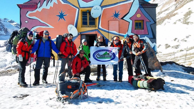 Казбек - 2015. Морозно. (Альпинизм)