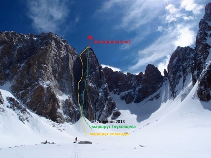 Хрустальный пик. Восхождение года. 6-я башня Короны (Альпинизм, мы в обществе, восхождения, риск.ру, события, фар, первопроход, горы, альпинизм)