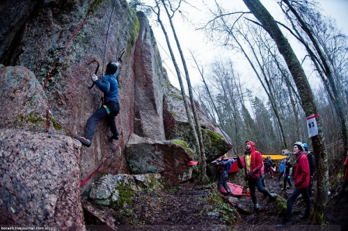 Выборгский Микст 2015. Как это было (Ледолазание/drytoolling, драйтулинг, ледолазание, сторожевой, альпиндустрия, nwdc, toppoint, krukonogi, drytooling)