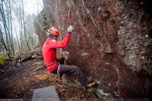 Выборгский Микст 2015. Как это было (Ледолазание/drytoolling, драйтулинг, ледолазание, сторожевой, альпиндустрия, nwdc, toppoint, krukonogi, drytooling)