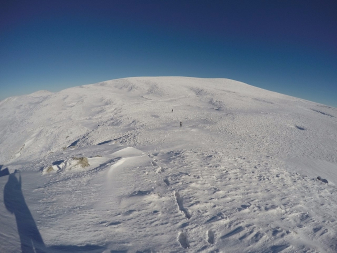 В Крыму на высоте 1400-1500 уже снег, приятная новость... (Горный туризм)