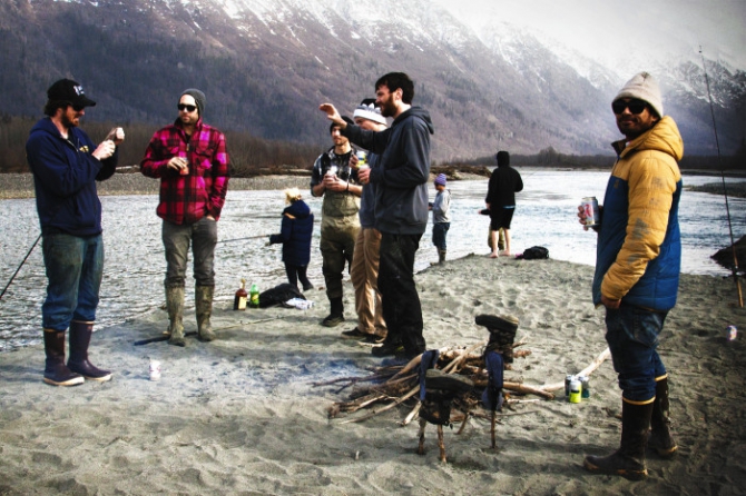 Аляска.Обратная сторона фрирайда. Чаcть 1. (фриирайд, рыбалка в океане, жизнь на Аляске, whitepeaks_ru, оксана чекулаева)