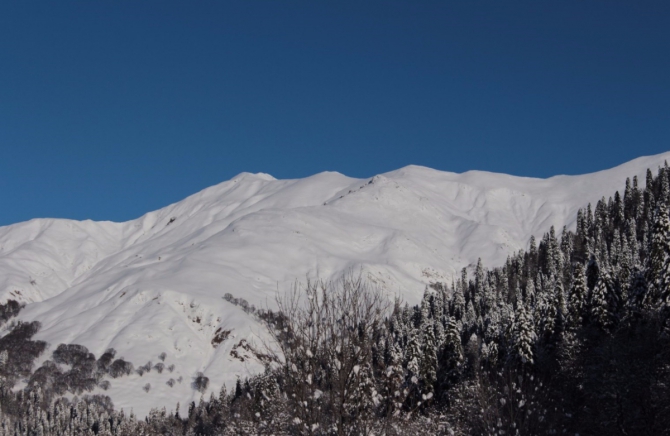 Ски-тур в Абхазии - сезон открыли (Ски-тур скитур беккантри Абхазия Аджара Ауатхара Анчхо)