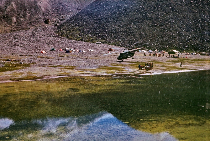 Первопроход в 1988 году самого высокого перевала в СССР – перевала Горбунова (3Б*, 7350 м., Горный туризм)