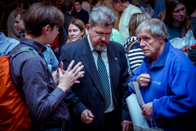 Вечер памяти Анатолия Букреева. Фоторепортаж (Альпинизм, Анатолий Букреев, эверест, мы в обществе, видео)