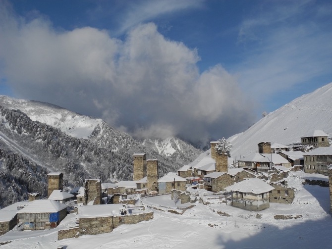 Моя снежная Грузия (Горные лыжи/Сноуборд, сванетия, местия, хацвали, зурульди, тетнульди, вероника сорокина, Ушгули)