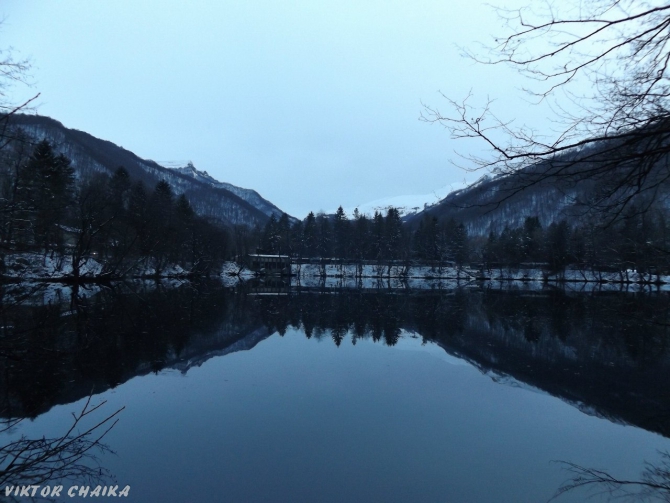 Тайна Голубого Озера (Горный туризм, голубые озера, кбр, кабардино балкария, Голубое озеро, кель-кечхен, кель-кетчхен, церик-кель, черек-кель, виктор чайка, картины)