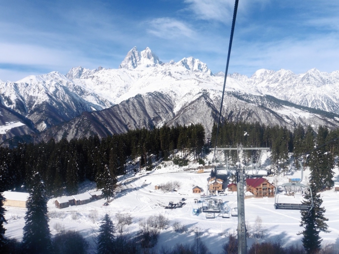 Моя снежная Грузия. Часть 2. Горные лыжи в Сванетии (Горные лыжи/Сноуборд, местия, хацвали, тетнульди, сванетия, Ушгули, вероника сорокина)