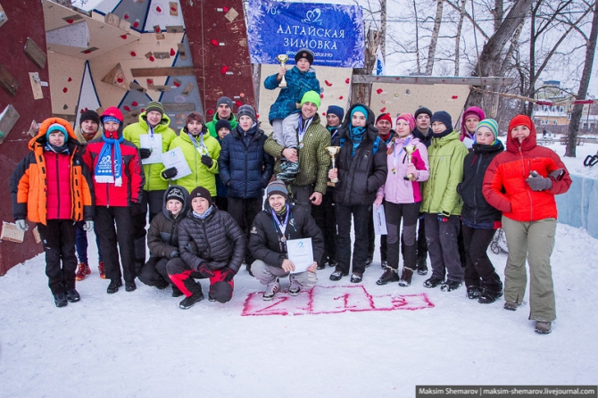 Чемпионат Барнаула по ледолазанию 2015 (Ледолазание/drytoolling, ледолазание, спортивный клуб альпинистов восхождение)