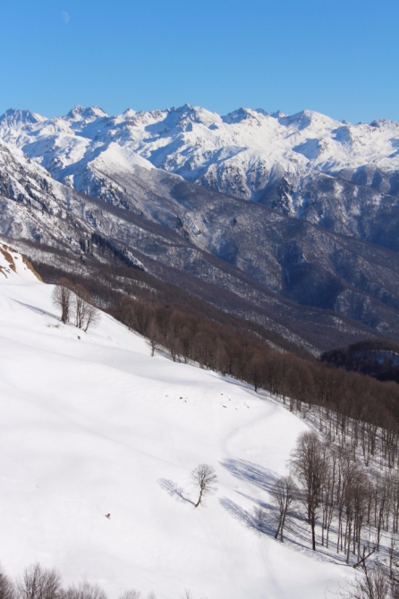 Ски-тур на сплидборде (Абхазия Анчхо Пыв Ауатхара Аджара)