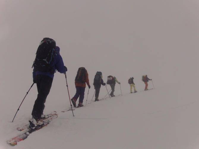 Ски-тур в Красной поляне: как это было (красная поляна, альпиндустрия, виктор афанасьев, сергей ковалев, горная школа)