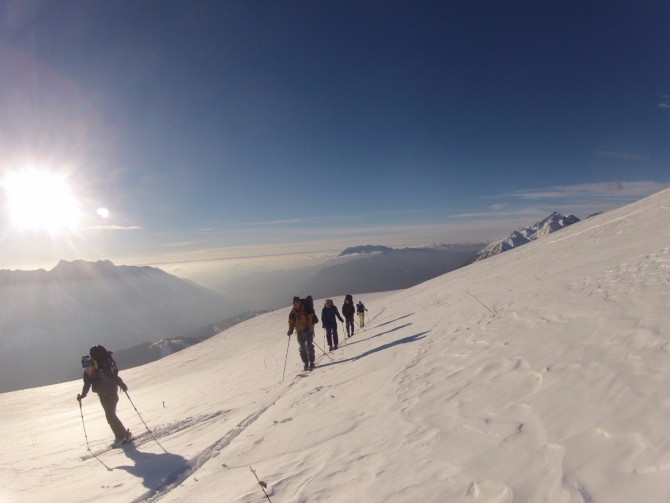 Ски-тур в Красной поляне: как это было (красная поляна, альпиндустрия, виктор афанасьев, сергей ковалев, горная школа)