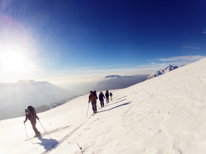 Ски-тур в Красной поляне: как это было (красная поляна, альпиндустрия, виктор афанасьев, сергей ковалев, горная школа)