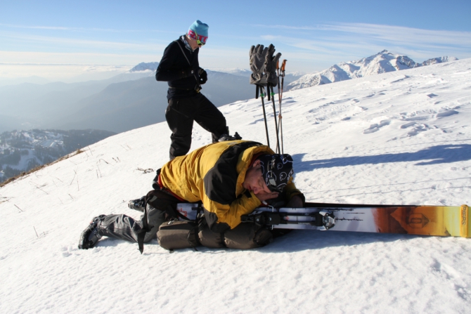 Ски-тур в Красной поляне: как это было (красная поляна, альпиндустрия, виктор афанасьев, сергей ковалев, горная школа)