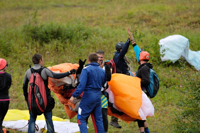 Первый BASE-прыжок со спидглайдера! (Воздух, камчатка, спидфлаинг, kamchatka speedflying team)
