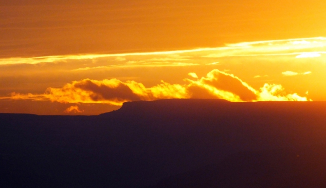 Динамика одного заката.