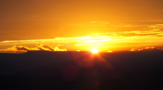 Динамика одного заката.