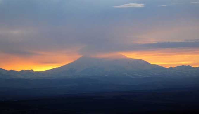 Динамика одного заката.