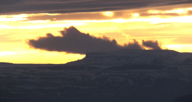 Динамика одного заката.