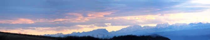 Динамика одного заката.