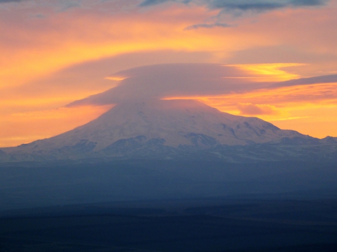 Динамика одного заката.