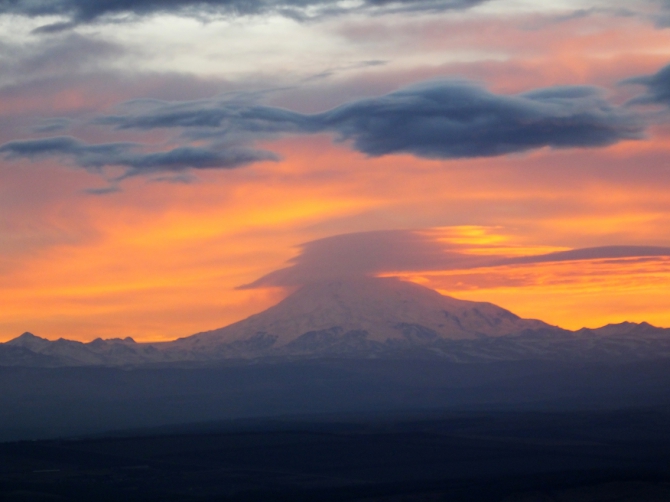 Динамика одного заката.