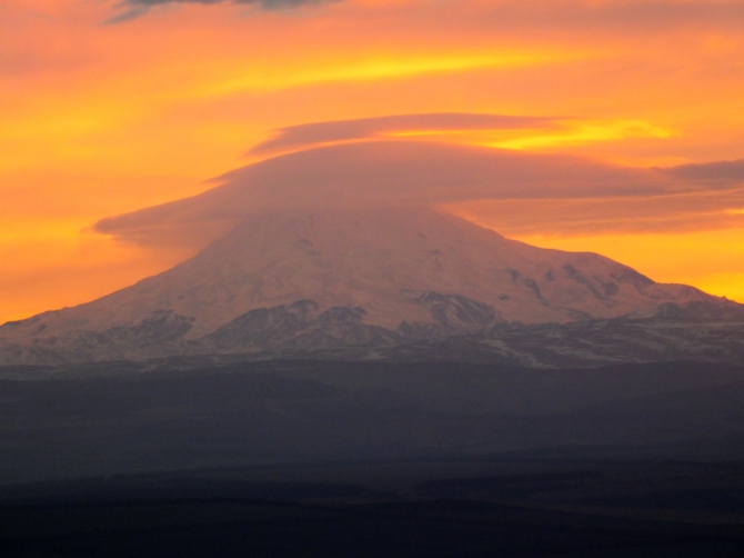 Динамика одного заката.