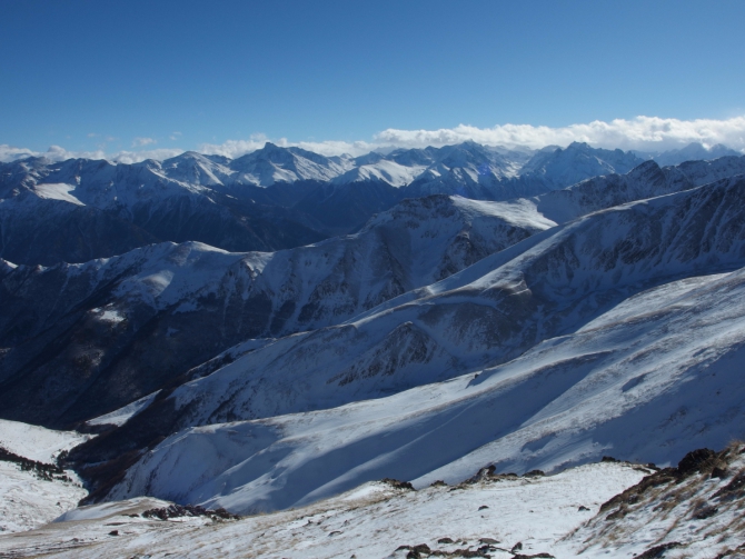 Новогодняя прогулочка по Кавказу с непредсказуемой погодой 2015/2016. (Горный туризм)