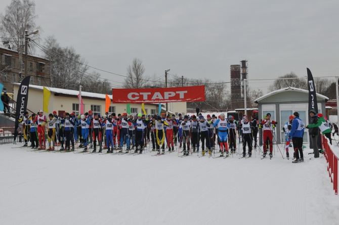 Лыжная гонка "Памяти друзей" 24 января 2016 (альпклуб маи, лыжная гонка памяти друзей)