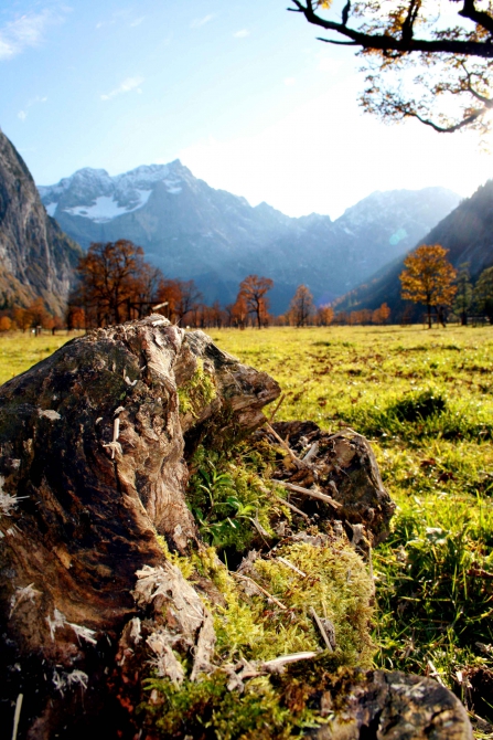 В горах уже совсем осень (карвендель, альпы)