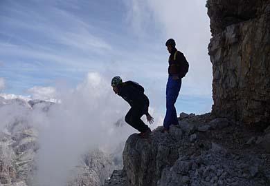 Успех в Доломитах. Томас Хубер и его проект на Лаваредо. (Альпинизм, италия, доломиты, бавария, германия, альпы)