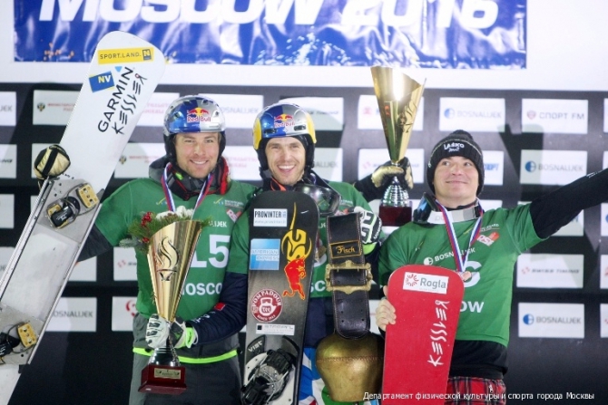 Московский этап Кубка мира по сноуборду в дисциплине параллельный слалом (Горные лыжи/Сноуборд, сноубординг, крылатские холмы, фср, кубок мира, Уик Вайлд, Екатерина Тудегешева)