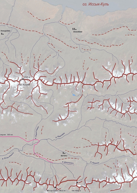пик Молдо-Баши, Киргизия (Альпинизм)