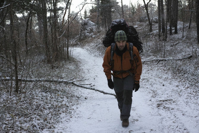 Зимняя Гиперборея. Фото + пара слов (Альпинизм, шаан-кая, крым, krukonogi.com)