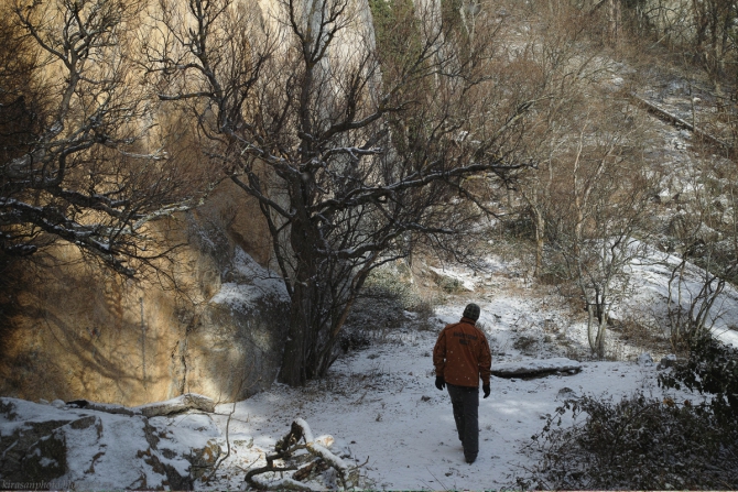 Зимняя Гиперборея. Фото + пара слов (Альпинизм, шаан-кая, крым, krukonogi.com)