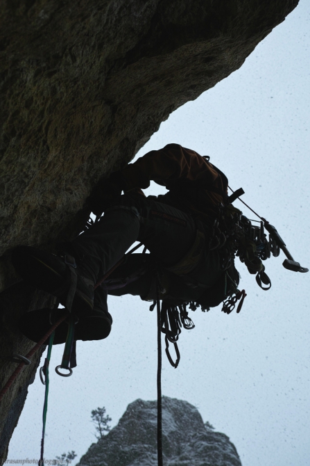 Зимняя Гиперборея. Фото + пара слов (Альпинизм, шаан-кая, крым, krukonogi.com)