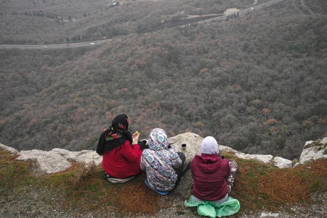 Зимняя Гиперборея. Фото + пара слов (Альпинизм, шаан-кая, крым, krukonogi.com)