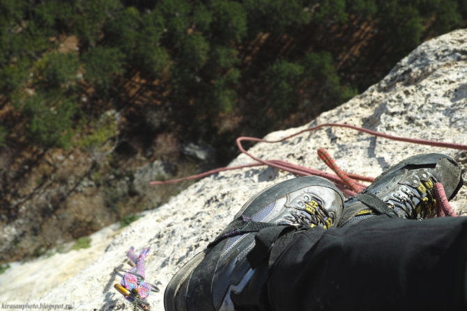 Зимняя Гиперборея. Фото + пара слов (Альпинизм, шаан-кая, крым, krukonogi.com)