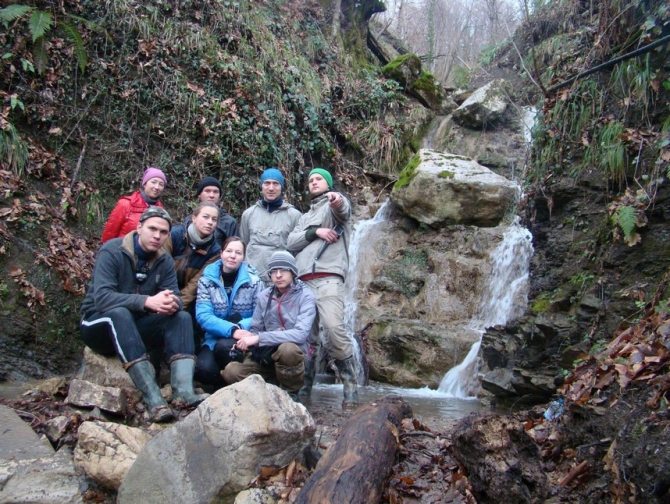 Экспедиция секции спелеологов Коломенского клуба туристов «Ковчег» в Воронцовские пещеры (Краснодарский край) 02-10 января 2016 года (Спелеология)